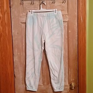 Blue tye dye sweatpants